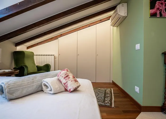 Splendida Vista Su Citta Alta Bergamo